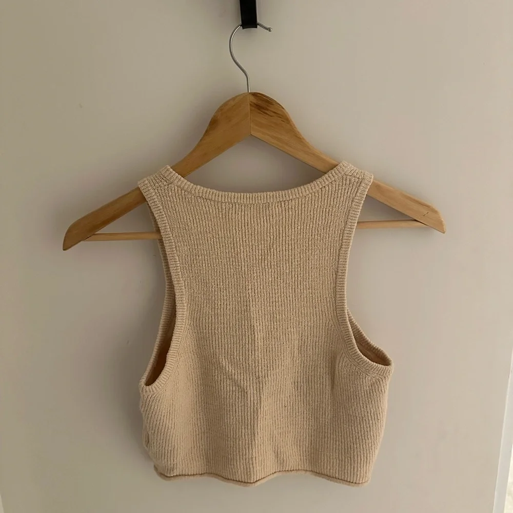 Madewell Cropped Knit Tank - Picture 3 of 4
